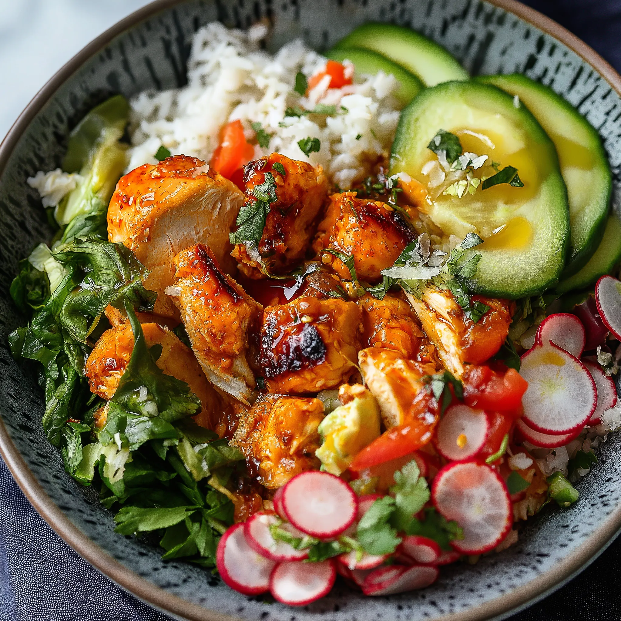 Poulet au Miel et Harissa