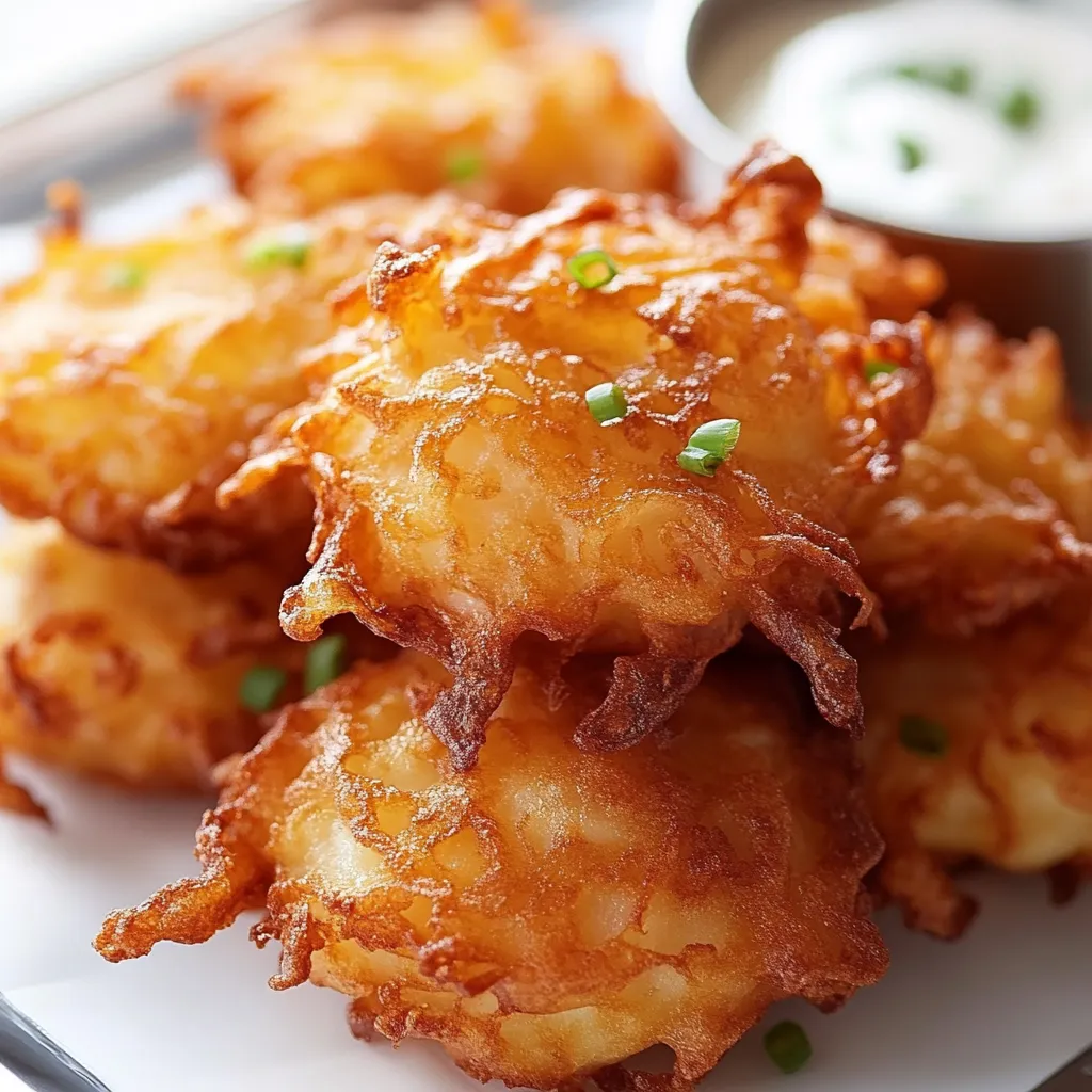 Beignets d'oignons croustillants Amish