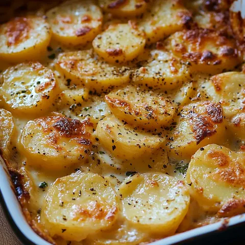 Pommes de terre gratinées