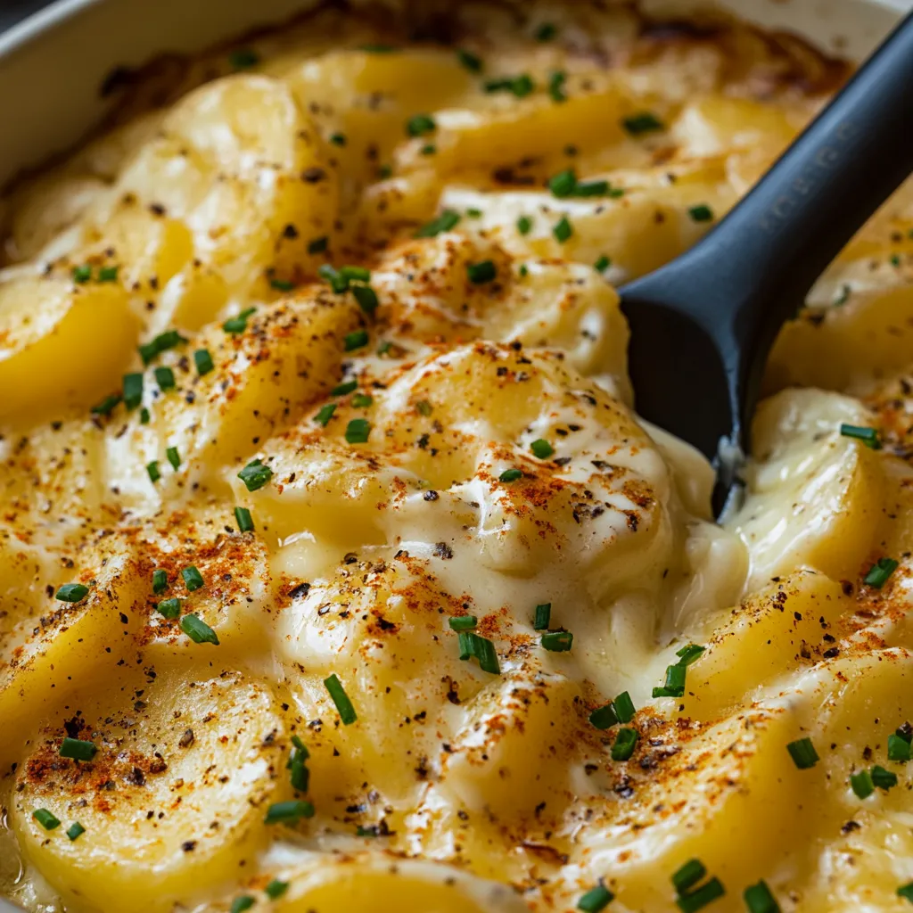 Pommes de terre Delmonico délicieux
