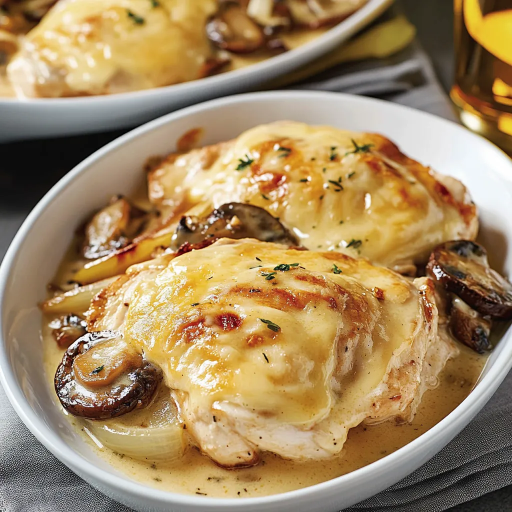 Délice poulet sauce Muenster