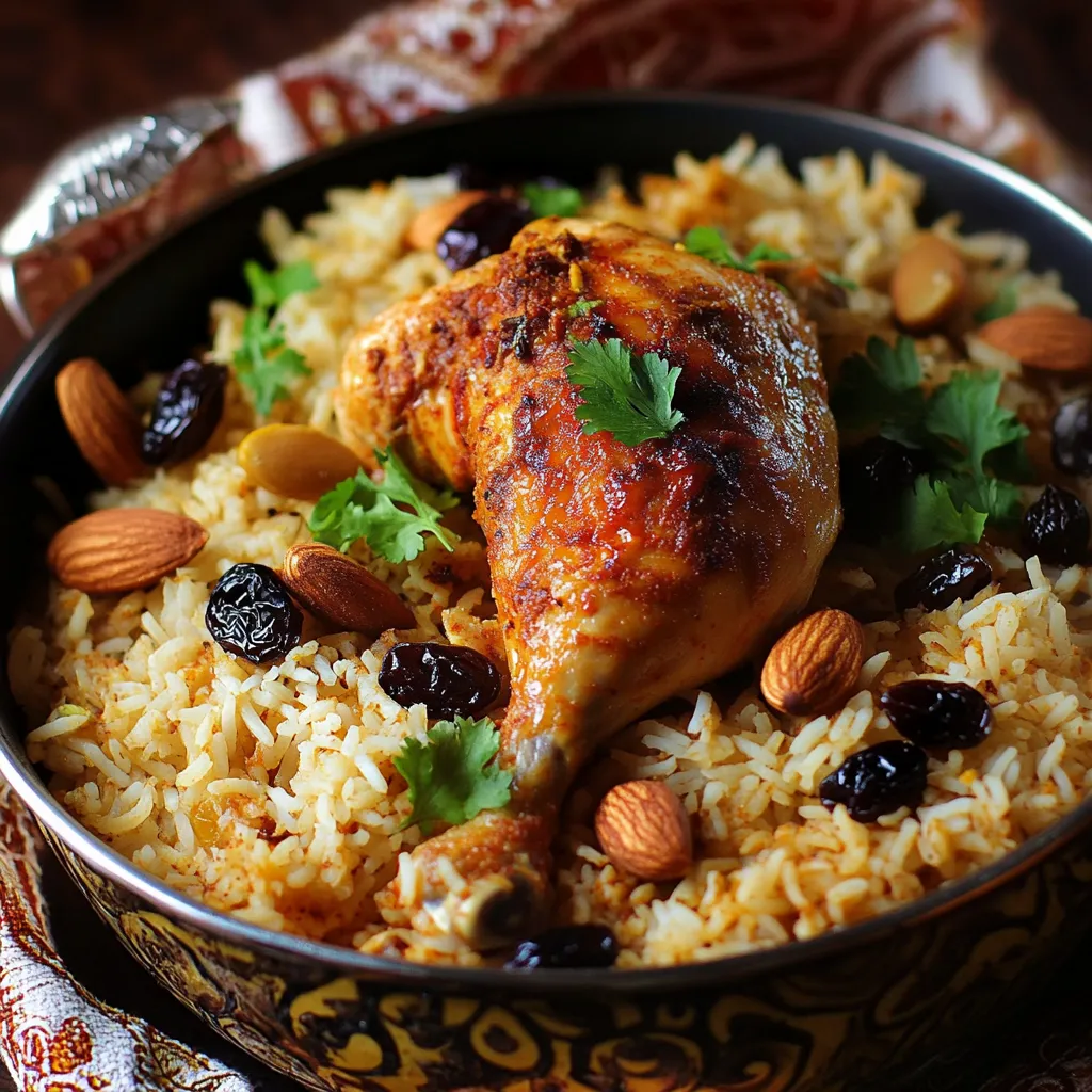 Kabsa au Poulet | Plat Oriental Authentique