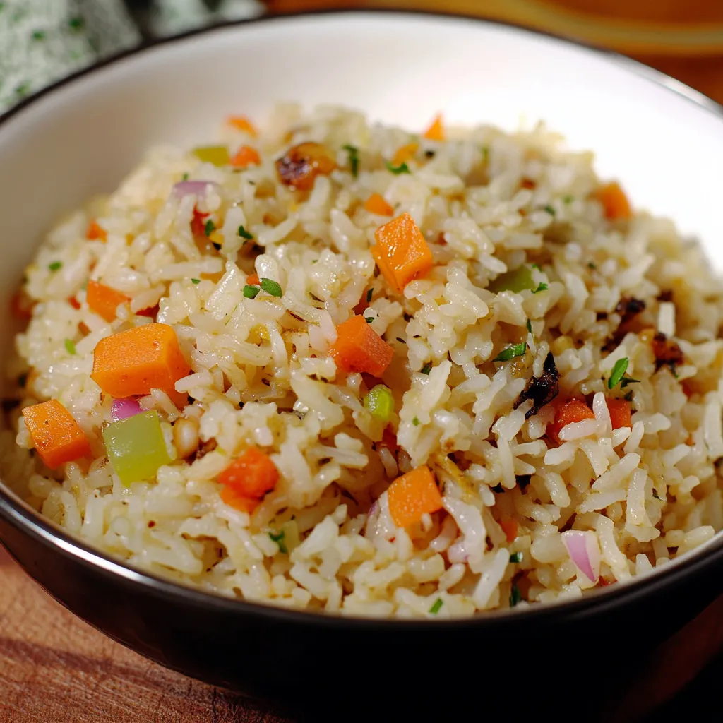 Riz à la Noix de Coco Savoureux et Épicé