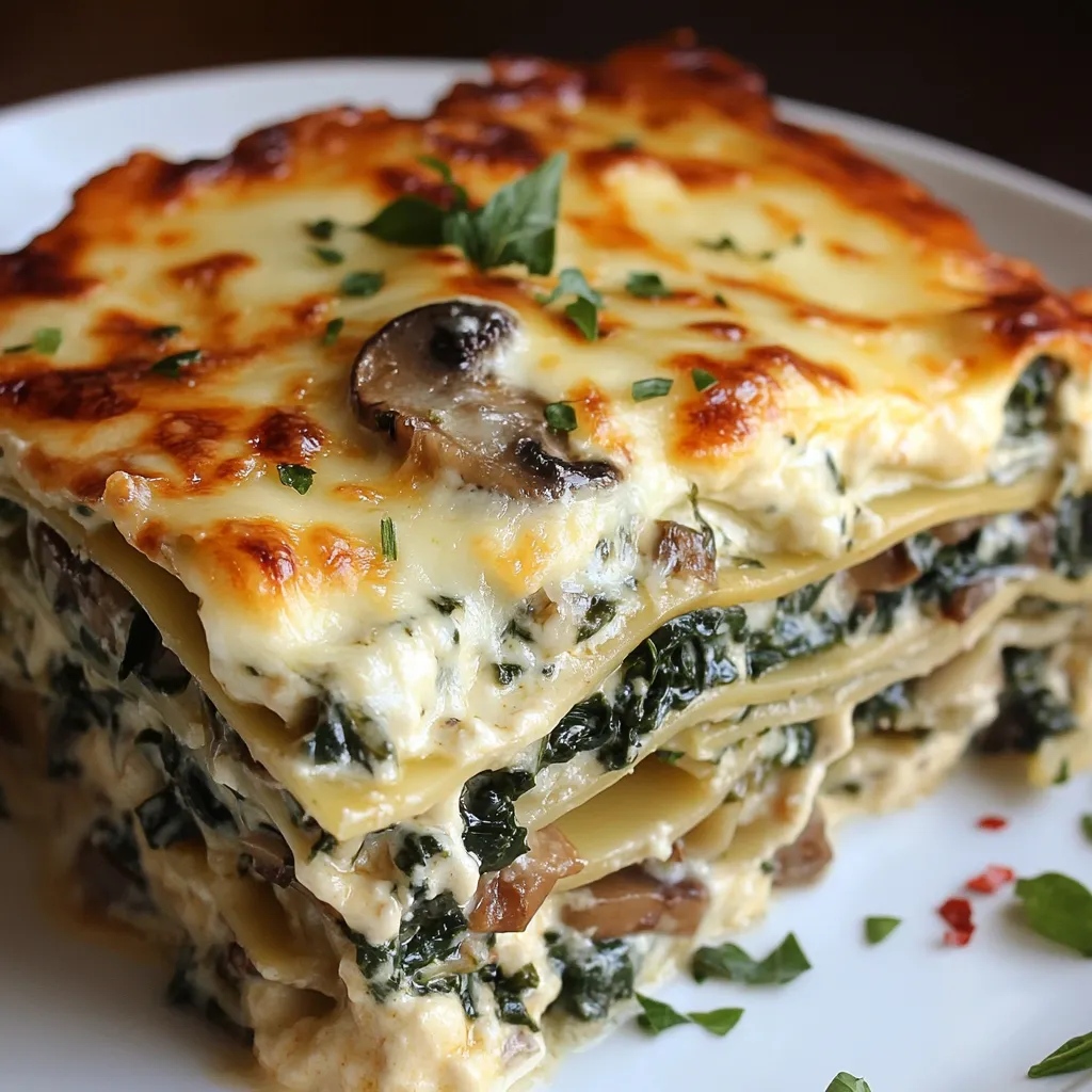 Lasagnes Blanches Végétariennes | Idée Facile Gourmande