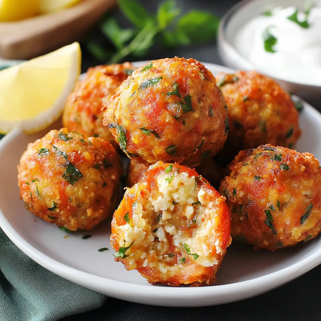 Délicieuses Boulettes Grecques