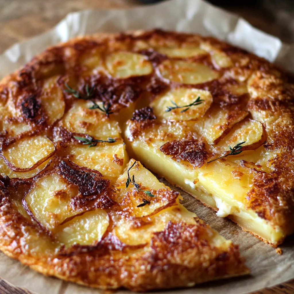Frico Italien : Galette de Pommes de Terre, Fromage