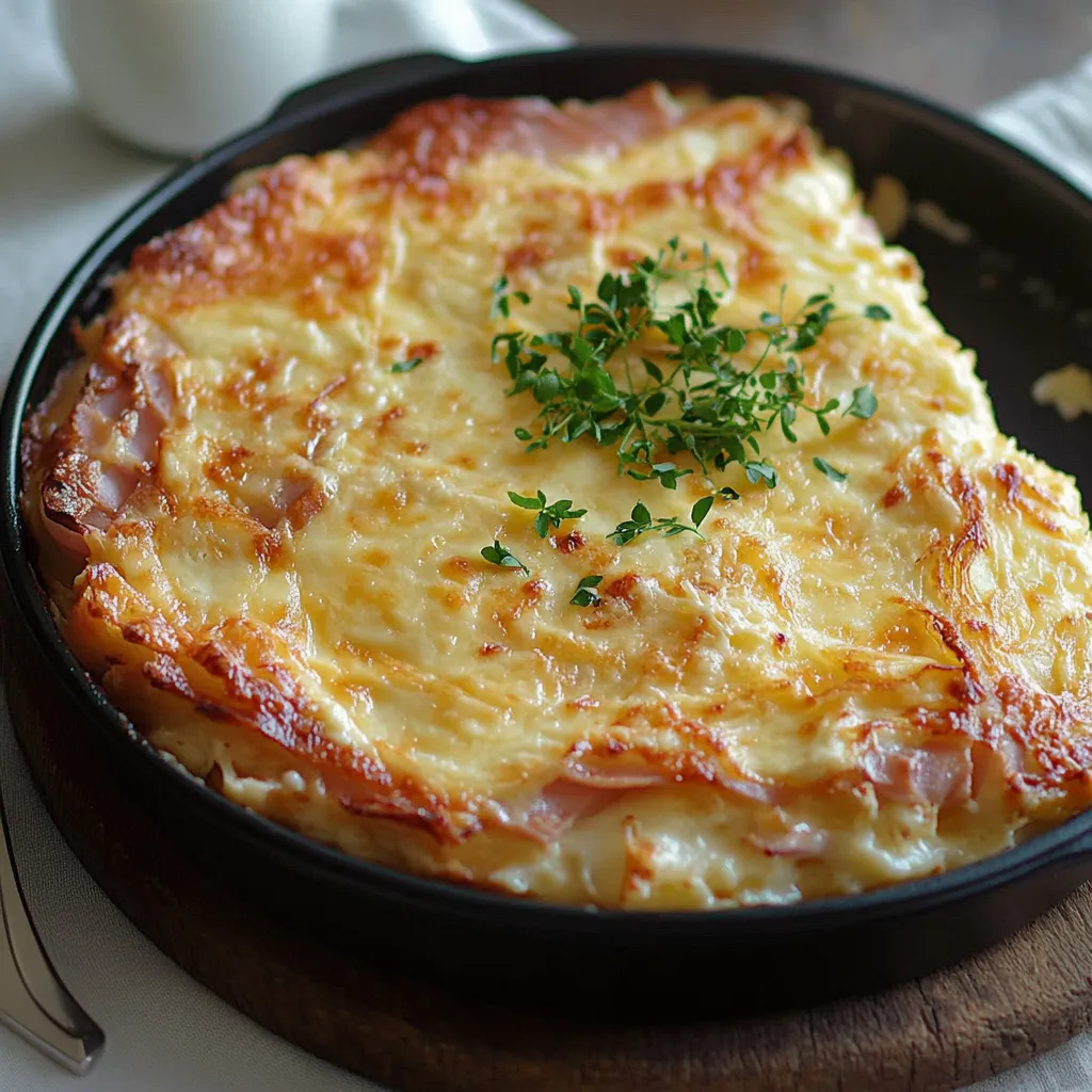 Tarte Croque-Monsieur