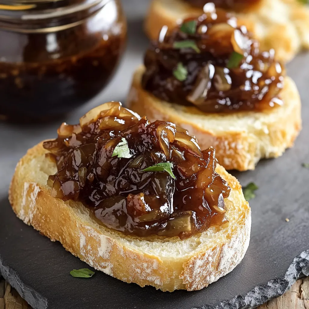 Chutney aux Oignons Rouges