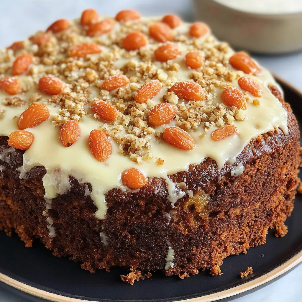 Gâteau sans gluten aux carottes