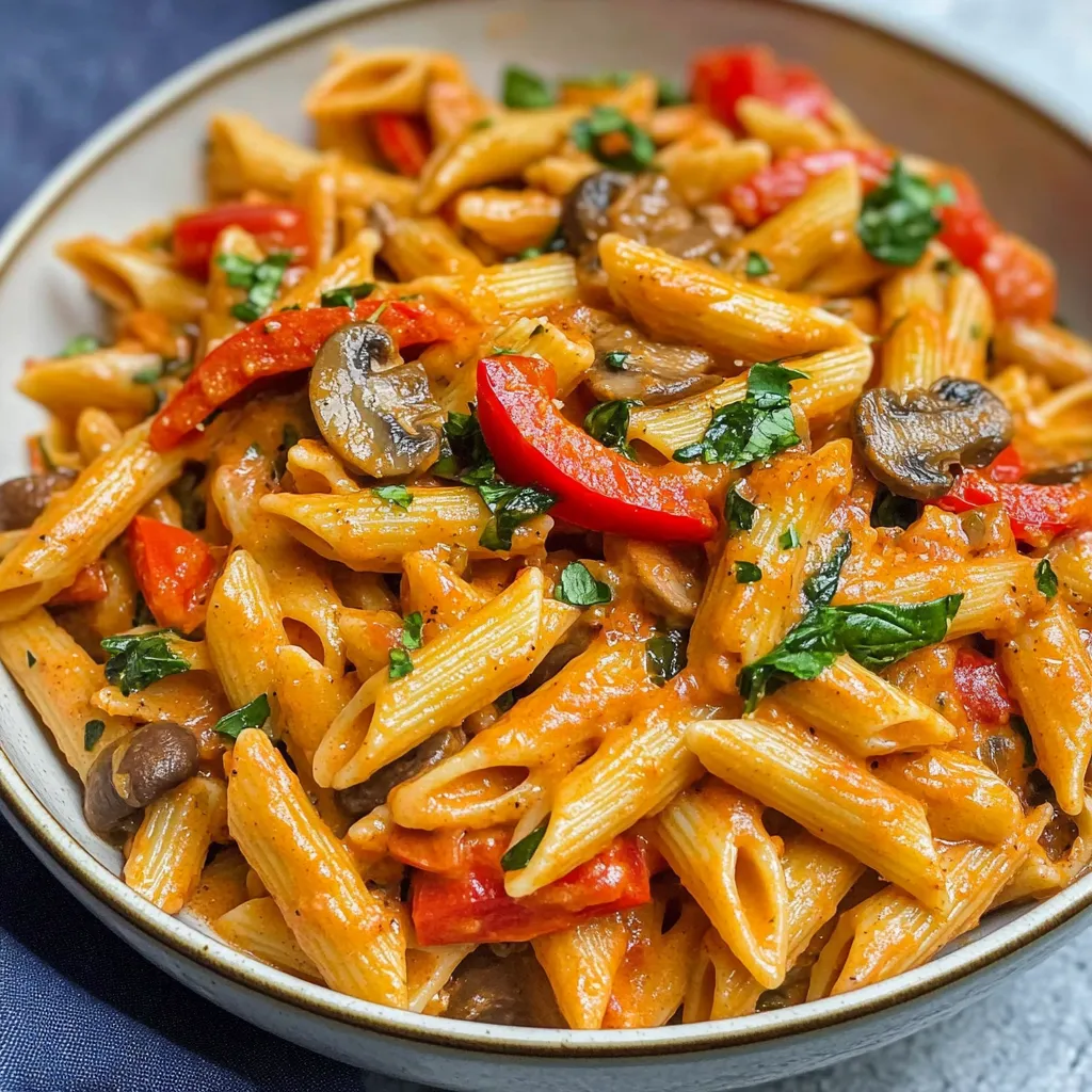 Pâtes Fajita Onctueuses Vegan - Astuce Simplissime