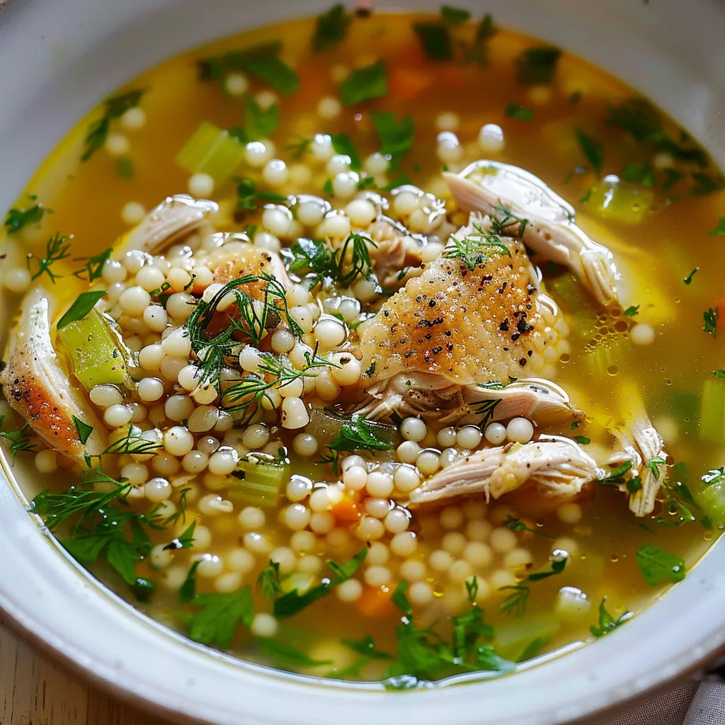 Plat Poulet Couscous Méditerranéen