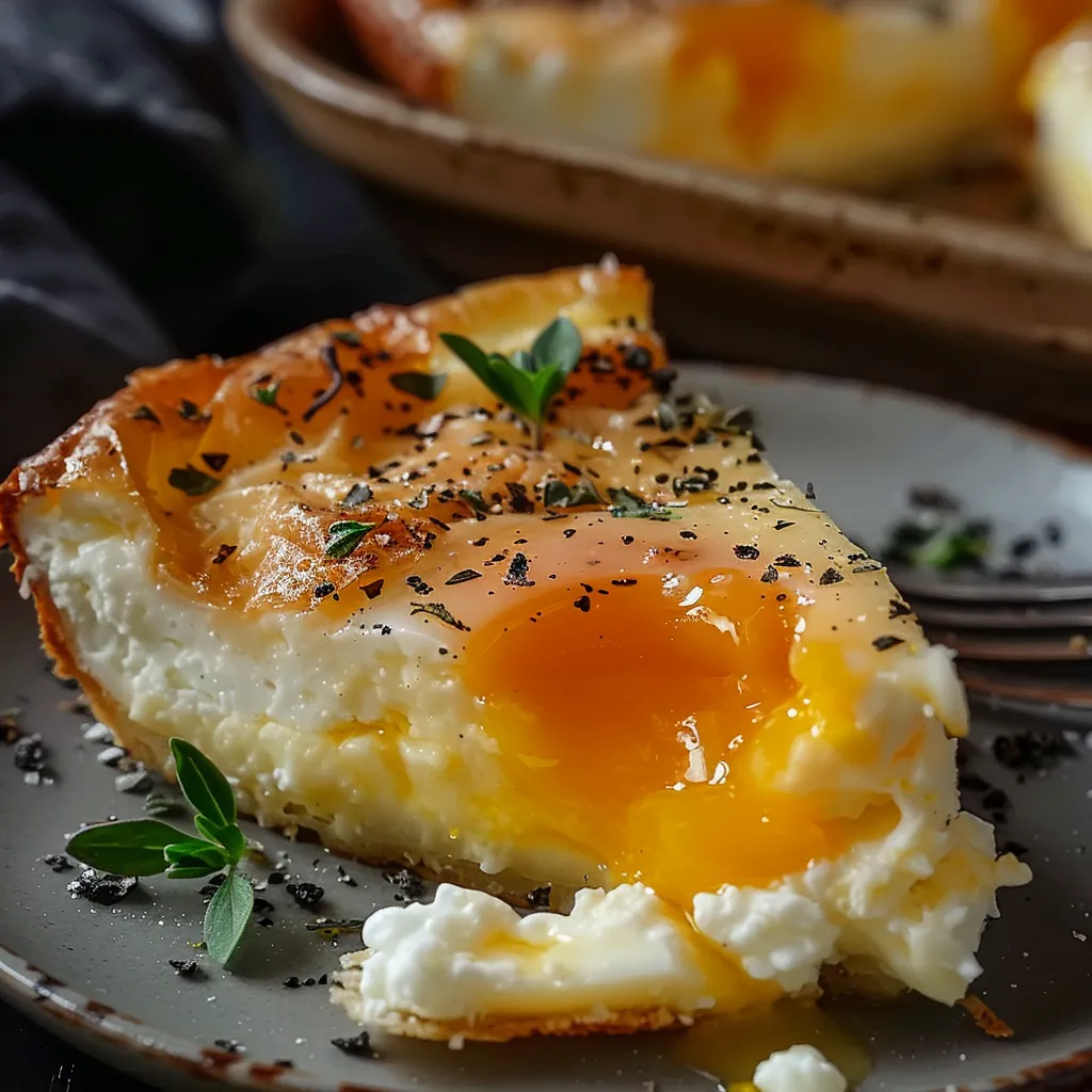 Œufs au Fromage Blanc au Four