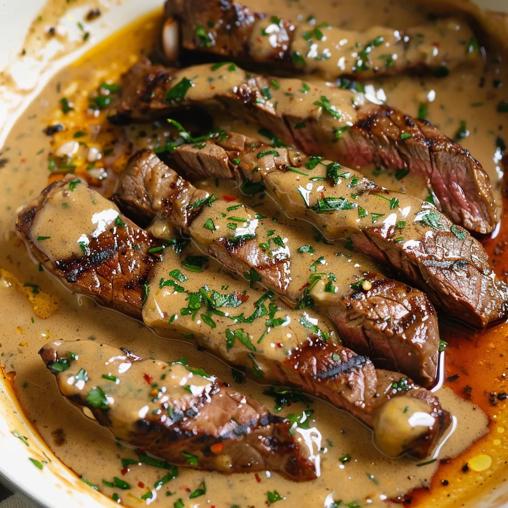 Steak Grillé au Beurre
