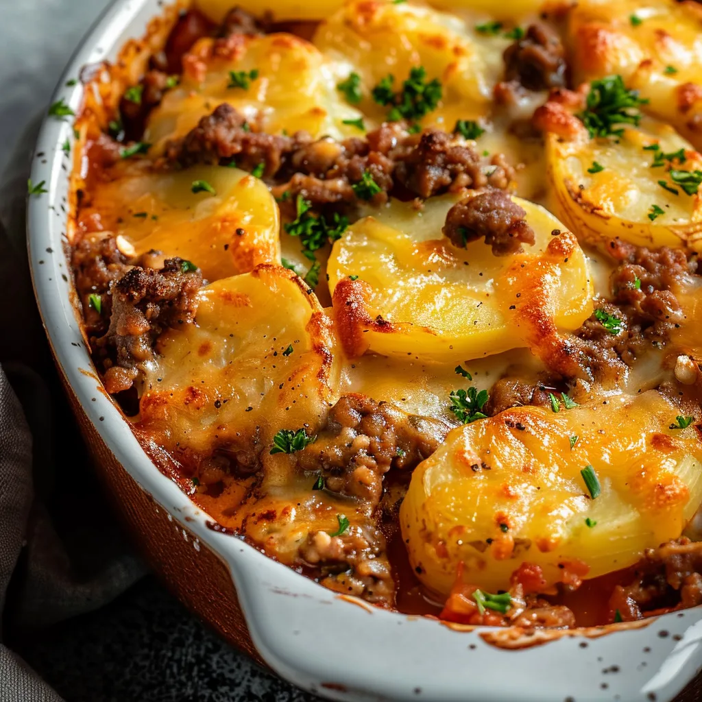 Gratin Pommes de Terre & Bœuf