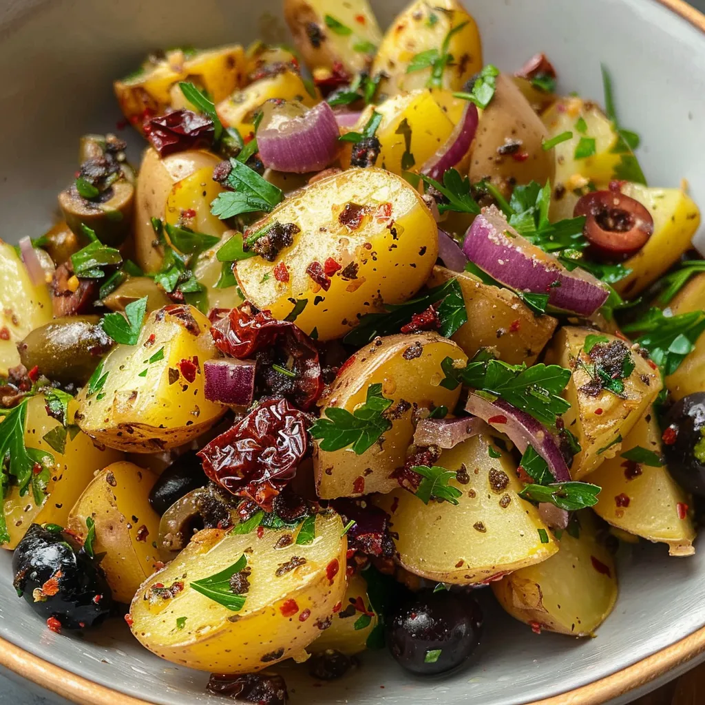 Délicieuse Salade Sumac Pommes de Terre