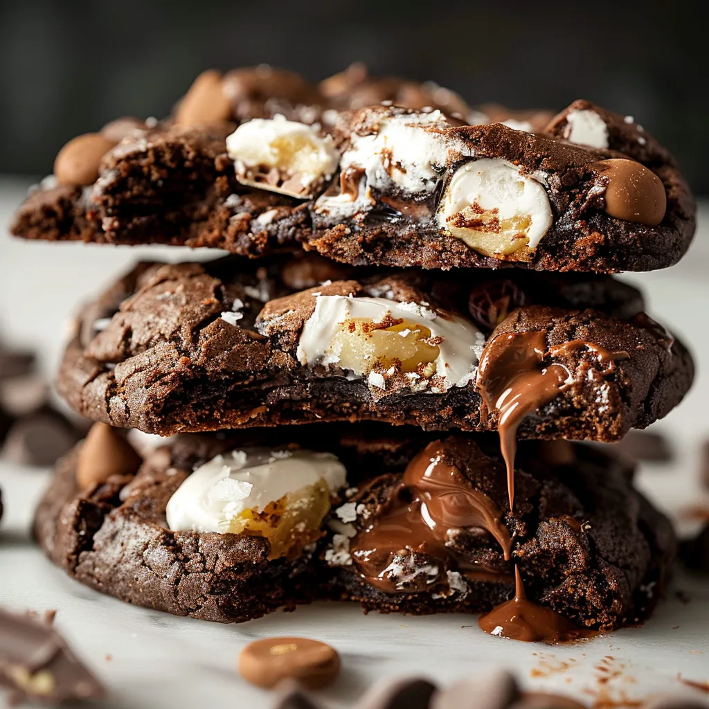Cookies chocolat Rocky Road façon Levain