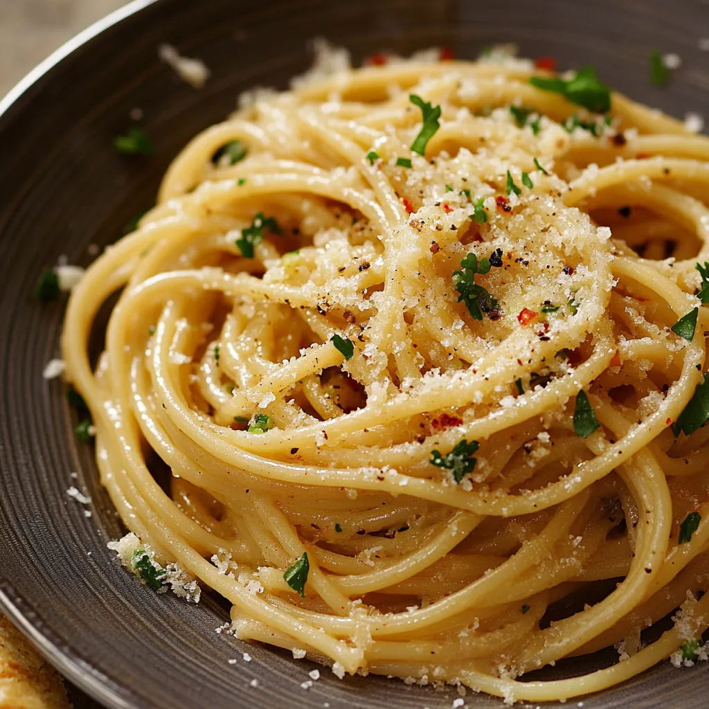 Spaghetti improvisés façon Ina - Version express