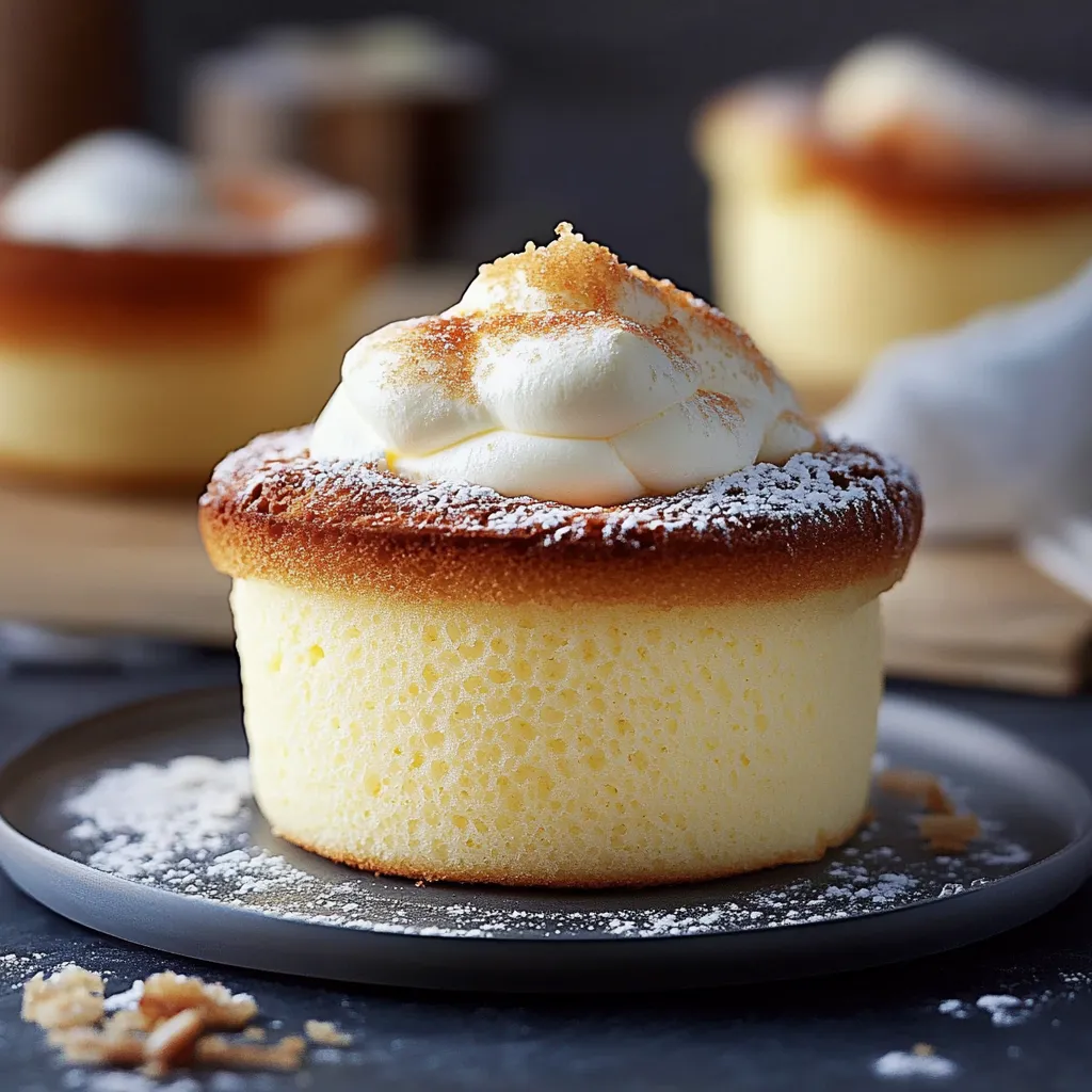 Soufflé léger à la vanille