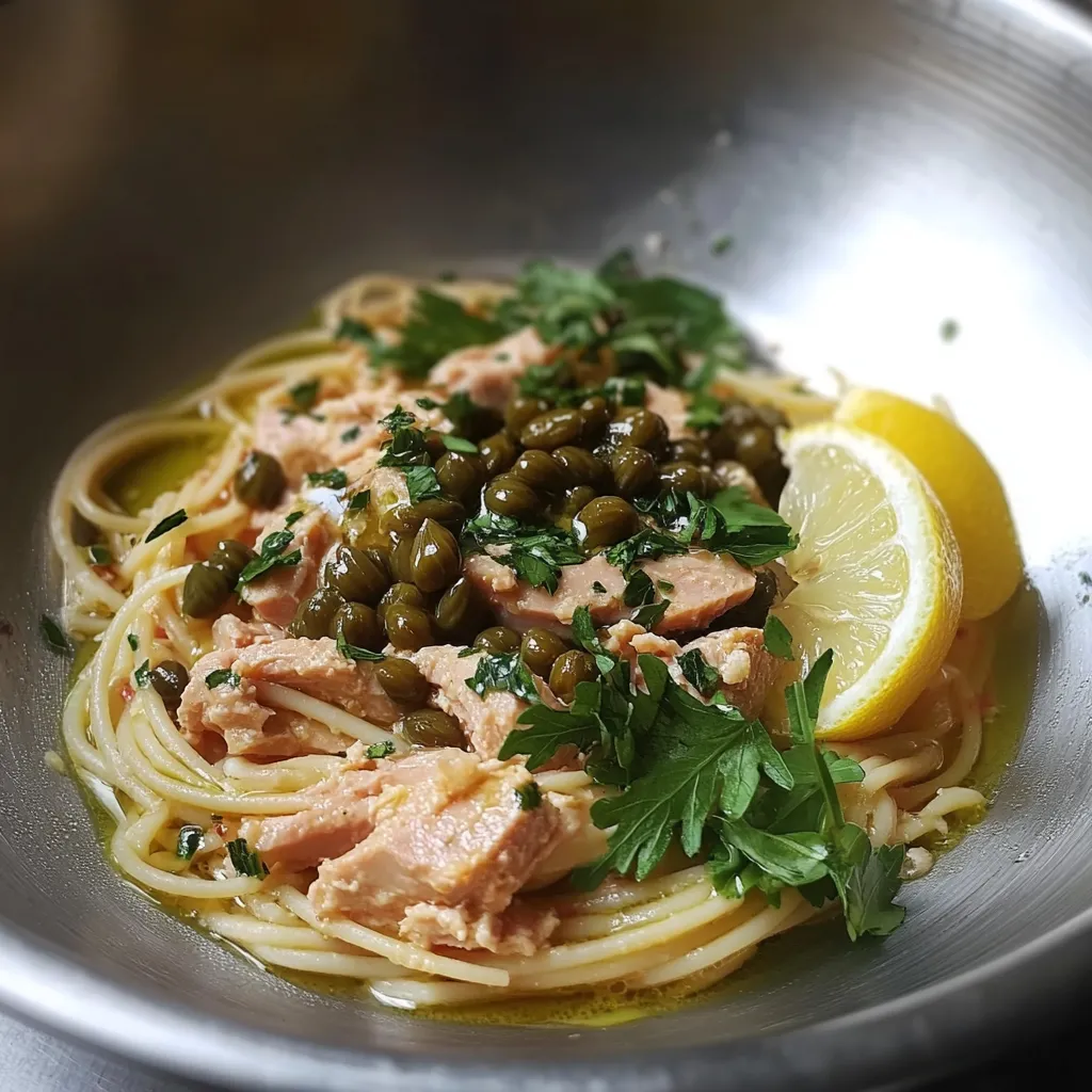 Spaghetti Thon au Citron