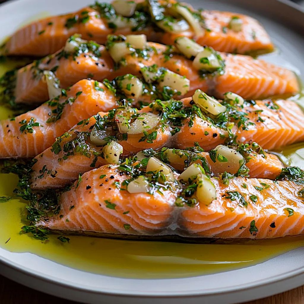 Saumon extra tendre, cuit tout doucement et super savoureux