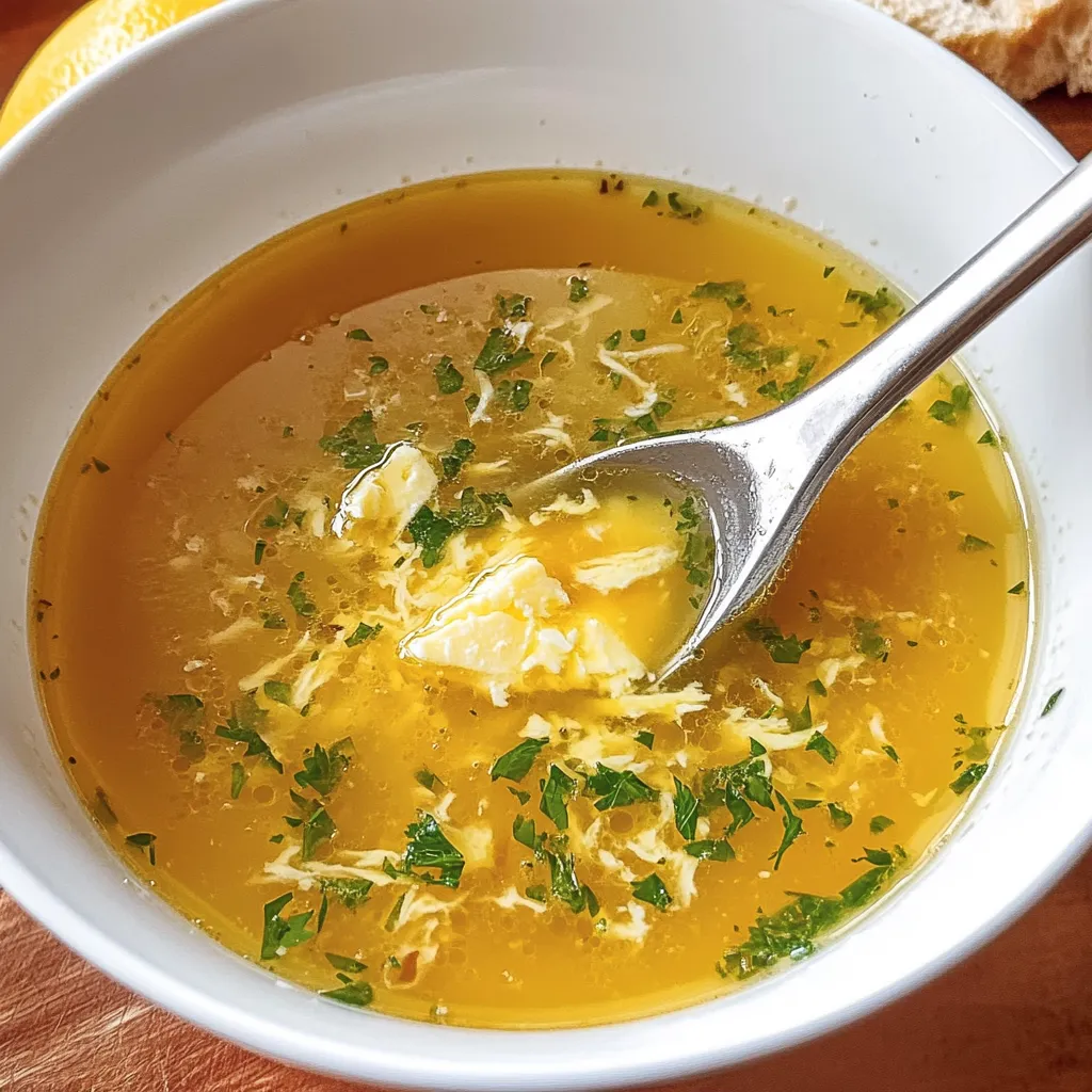 Savoureuse Soupe à l'Ail et Safran