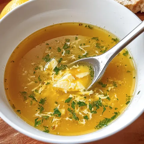 Savoureuse Soupe à l'Ail et Safran