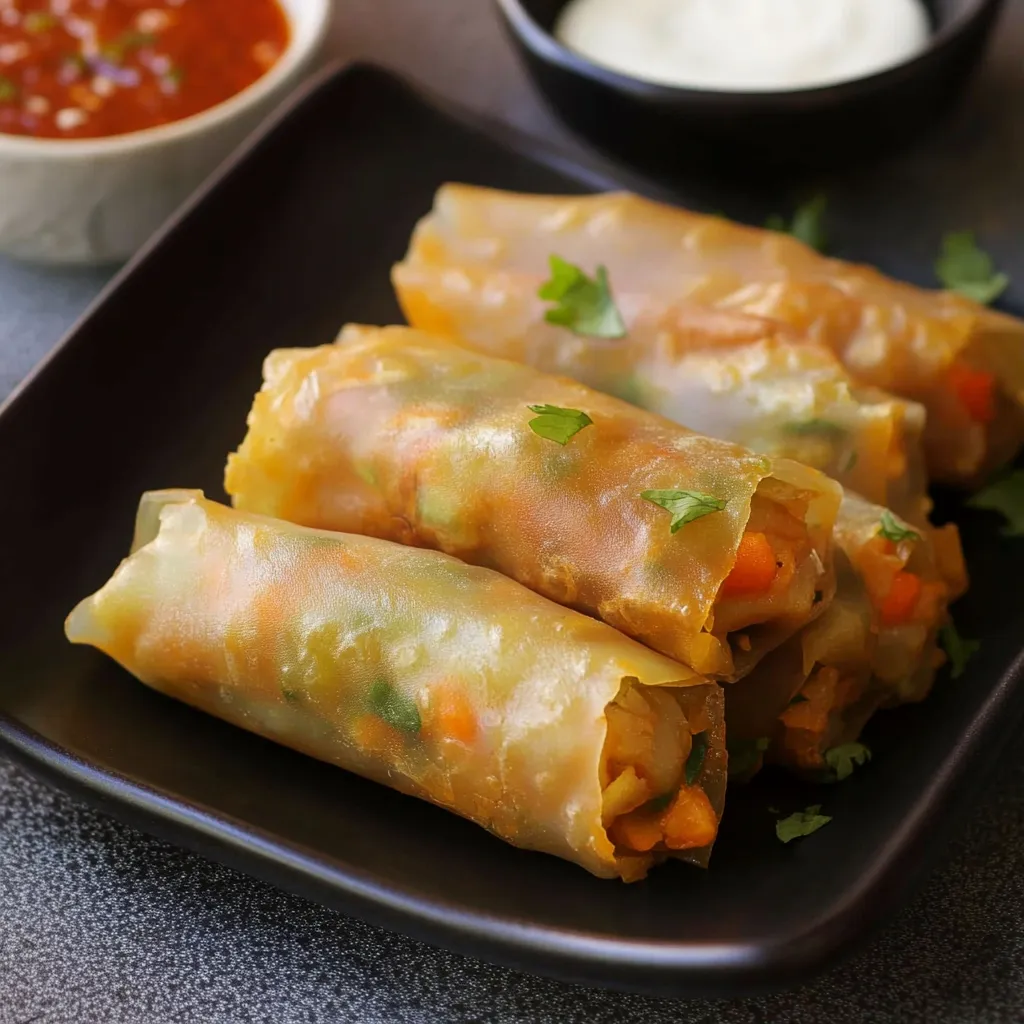 Un twist frais et léger du samosa indien classique