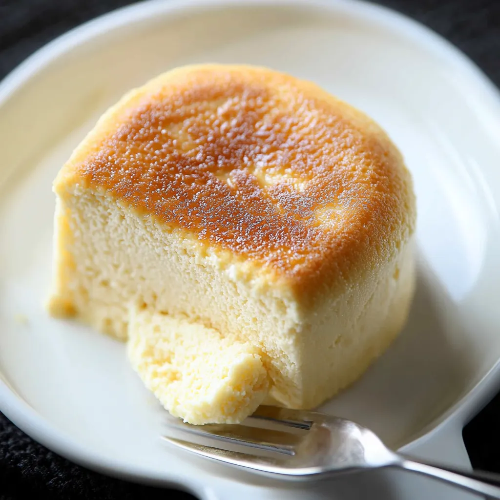 Une douceur mousseuse et légère qui revisite le cheesecake connu façon japonaise originale