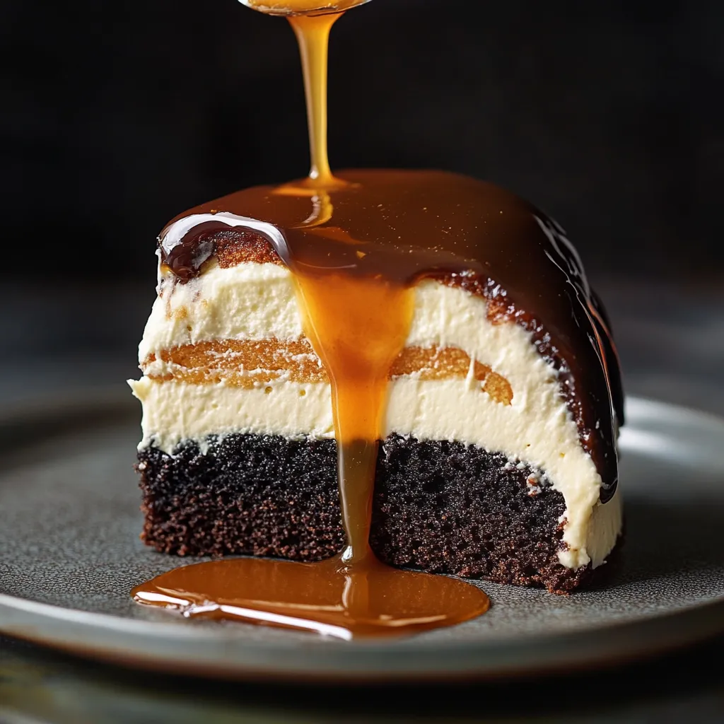 Un gâteau au chocolat très moelleux à la Guinness et nappage Baileys bien gourmand.