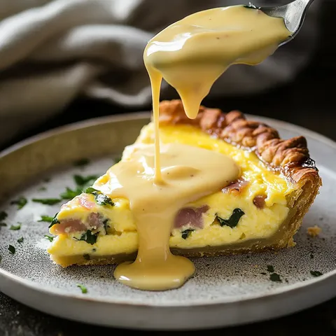 Quiche œufs hollandaise