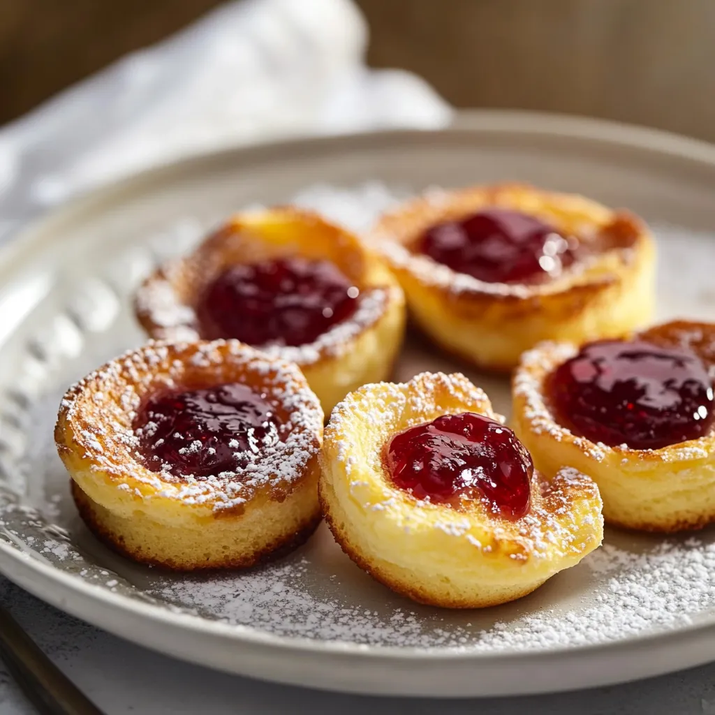 Mini pancakes maison ultra légers cuits au four