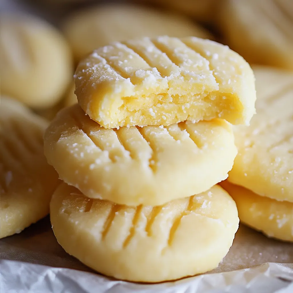Délicieux biscuits à fécule