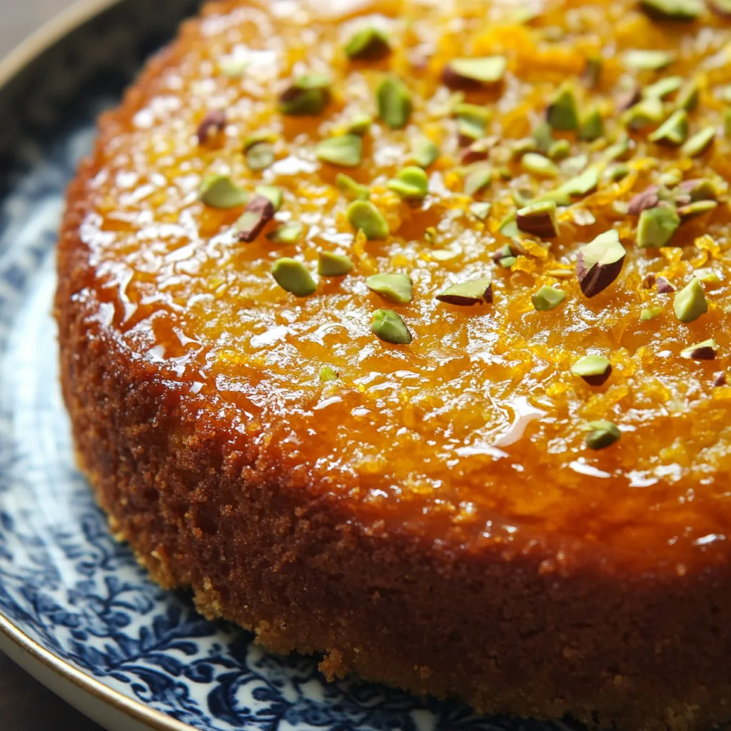 Délice tunisien orange et zeste
