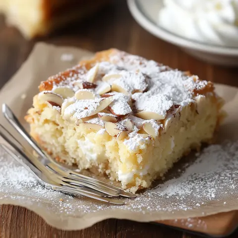 Gâteau moelleux suédois avec amandes