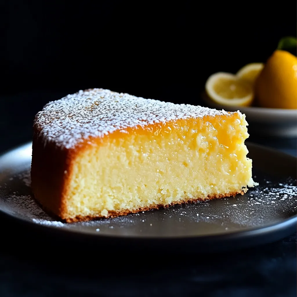 Gâteau ricotta limoncello léger et acidulé