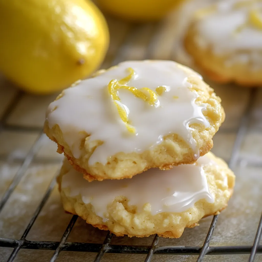 Cookies moelleux citron ricotta ultra gourmands