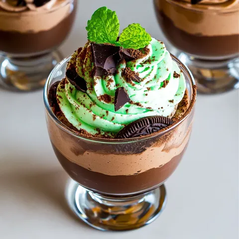 Chocolat menthe légère