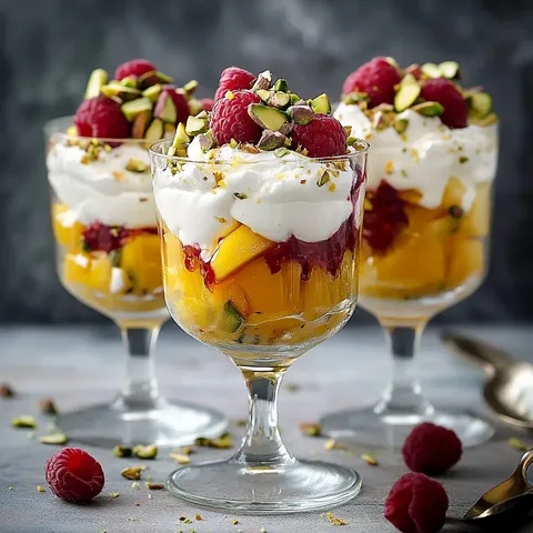 Délice Eton Mess framboises