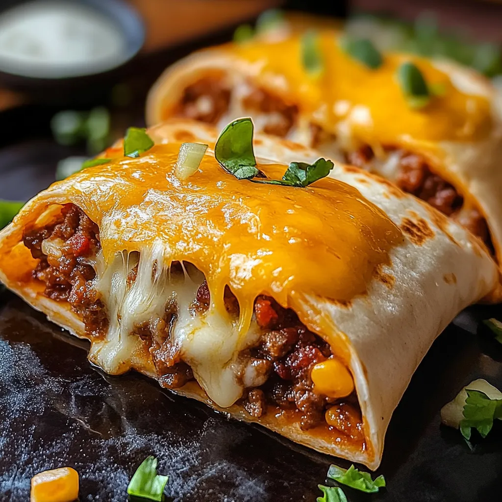 Tacos croustillants fondants