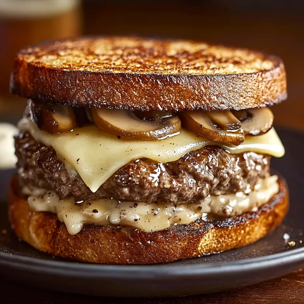 Savourez un sandwich bœuf-champignons ultra fondant