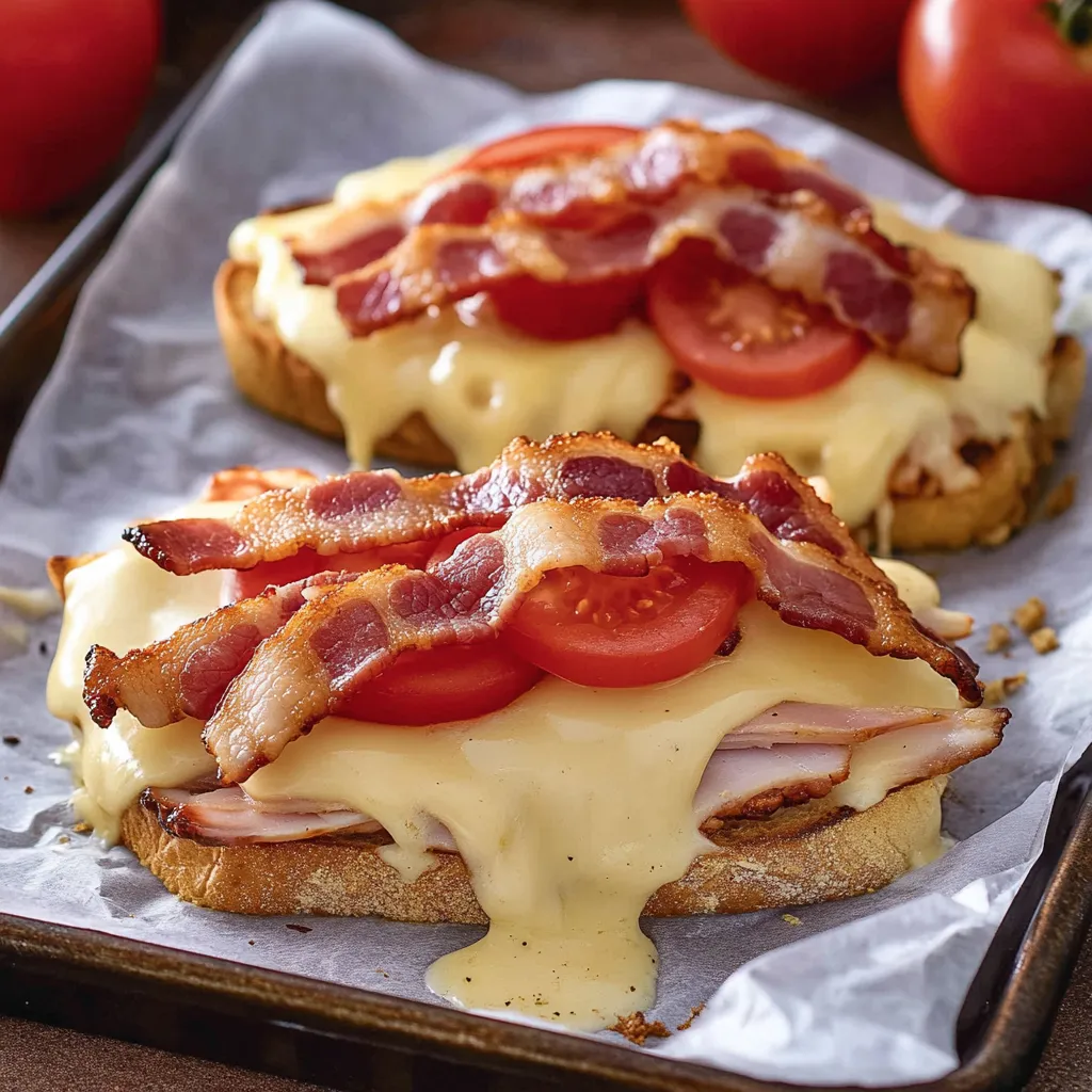 Sandwich chaud inspiré du Kentucky