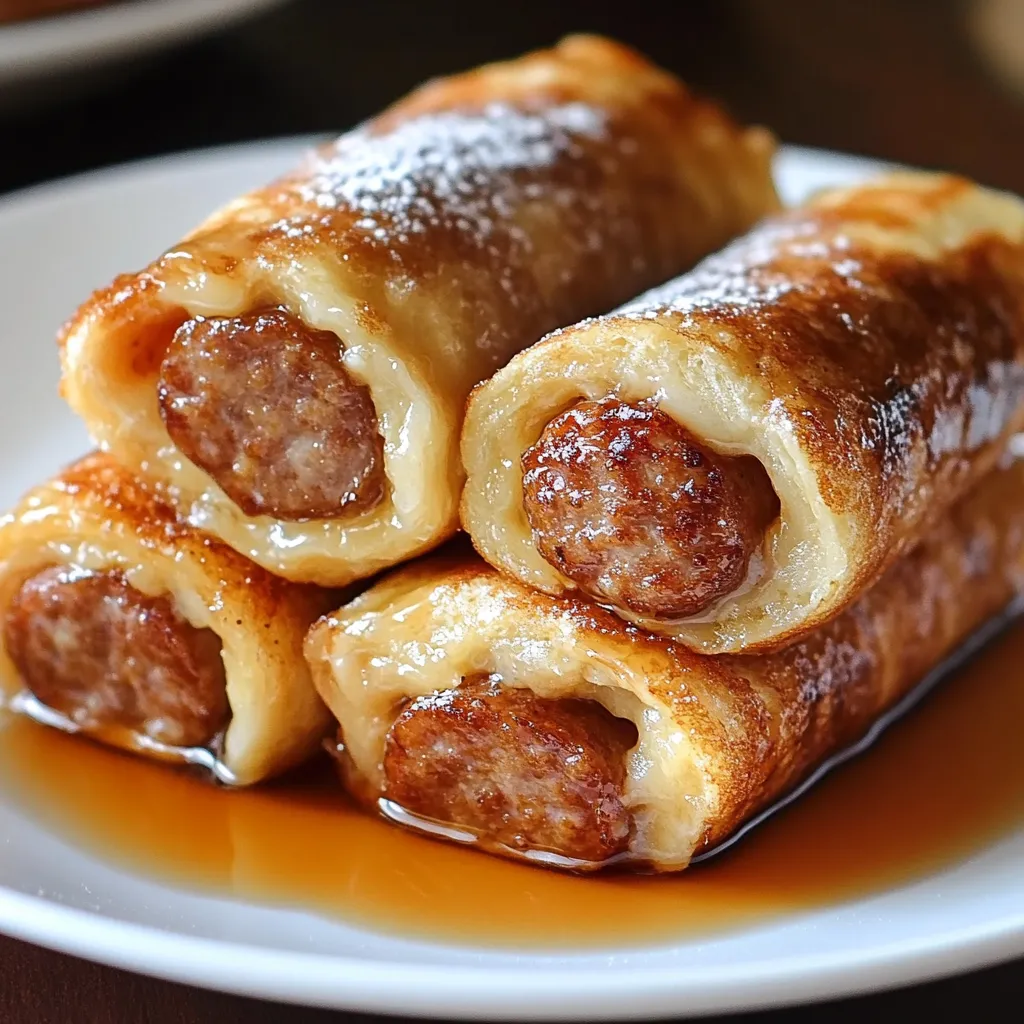 Gourmands roulés saucisse