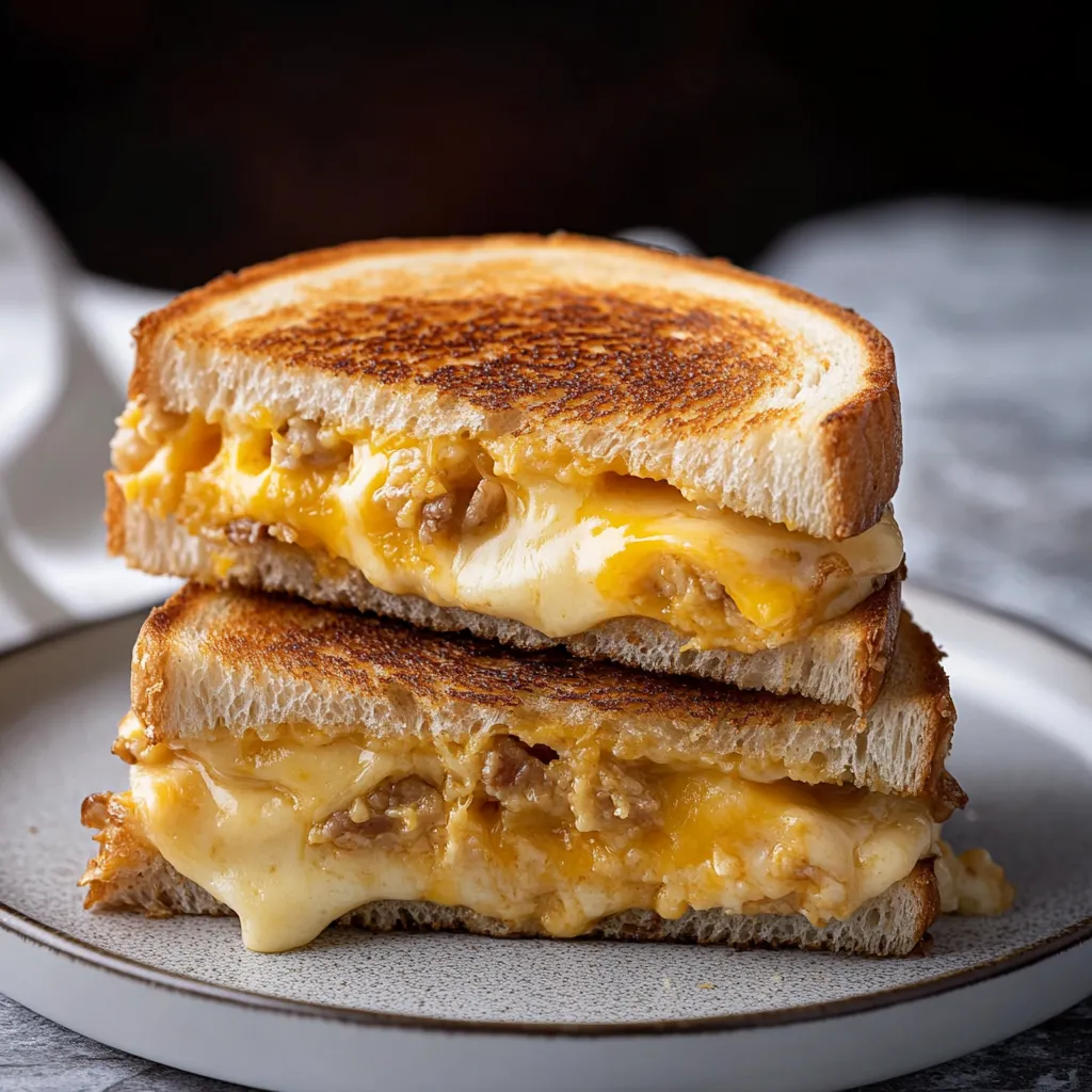 Sandwich croustillant au fromage