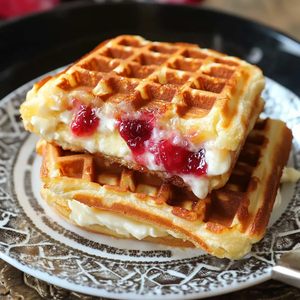 Gaufres sucrées moelleuses