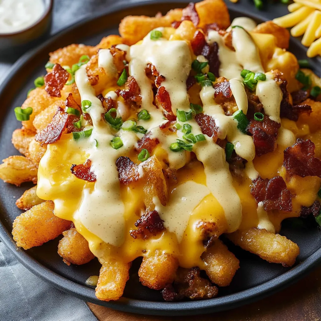 Petit-déj poutine nappée d’une hollandaise gourmande
