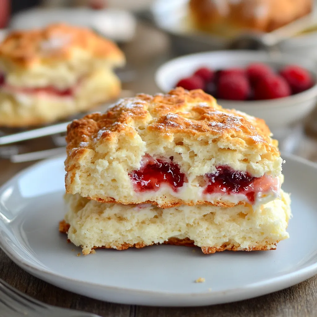 Scones ultra moelleux avec laminage facile