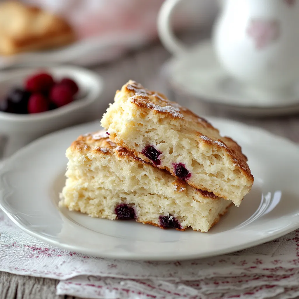 Scones dorés, moelleux et aérés grâce au beurre froid et au pliage