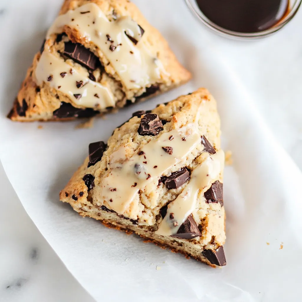 Gourmandises chocolat espresso tout juste sorties du four