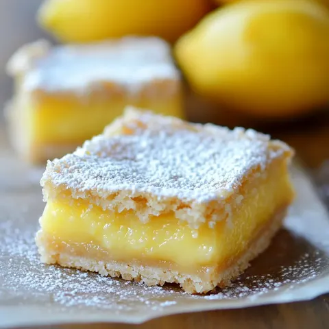Barres citron acidulées et fraîches