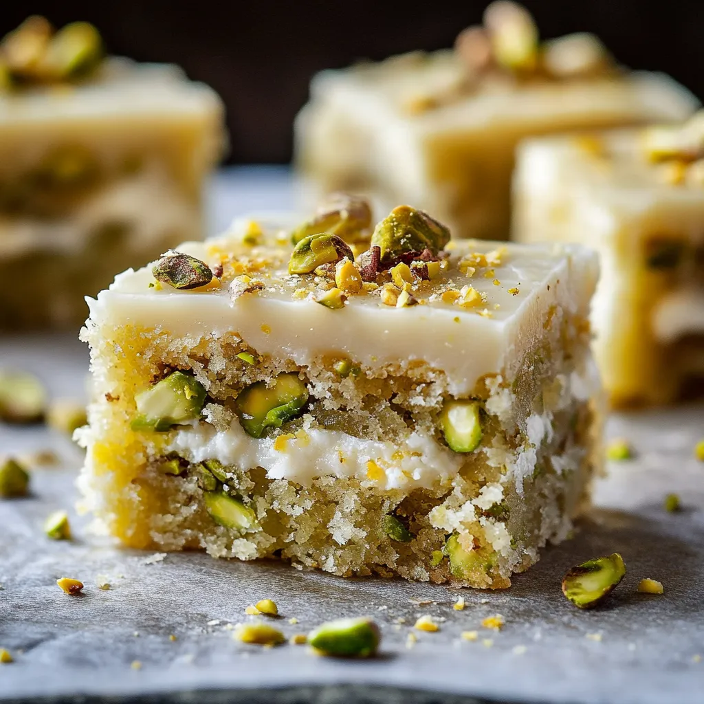 Citron brownies pistaches chocolat